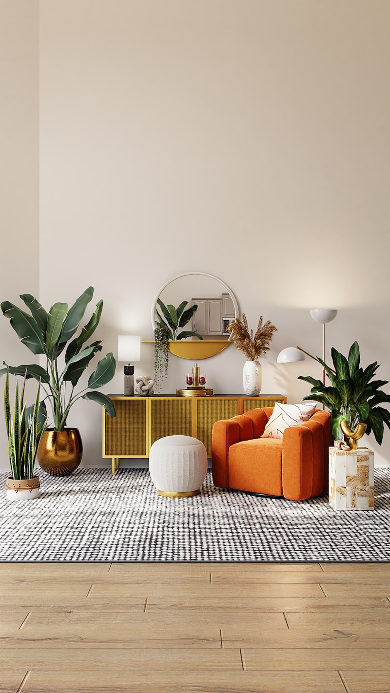 Modern Residential Living Room